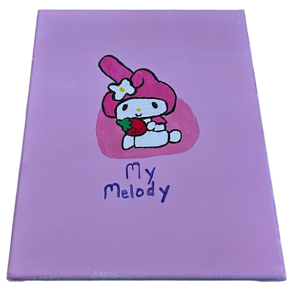 Hand-Crafted My Melody Painting